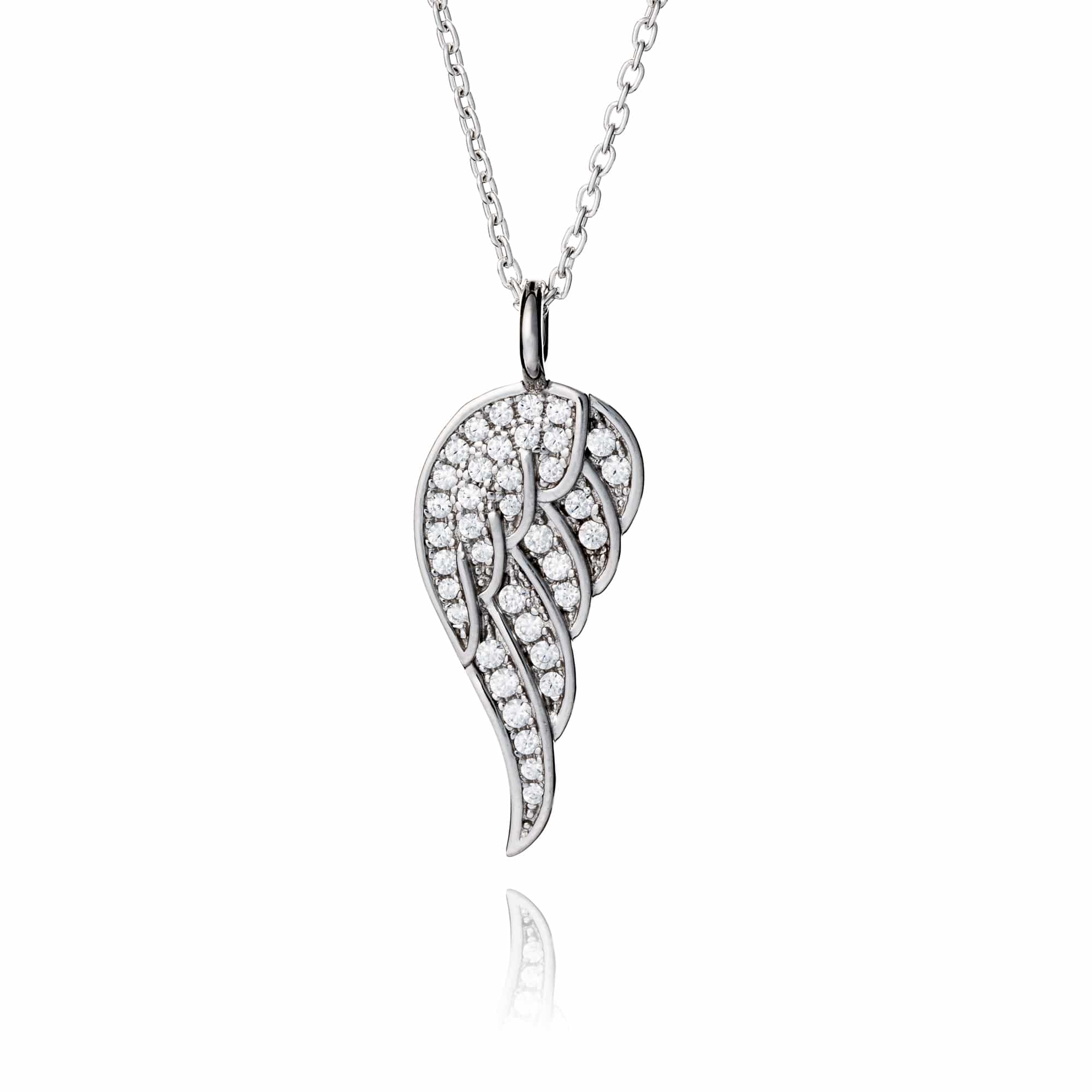 Double Angel Wing Necklace