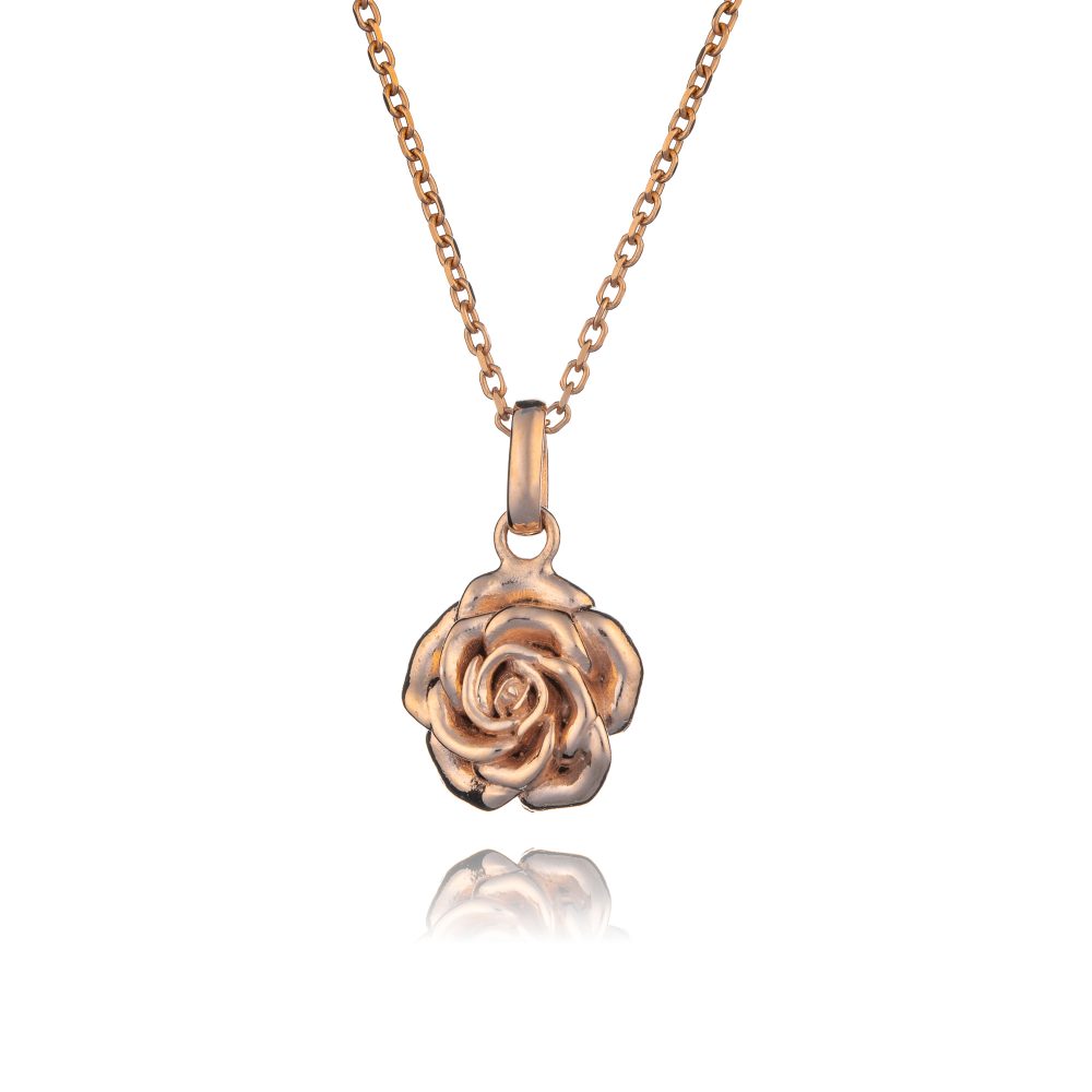 December Birth Flower Necklace | Gold, Rose Gold, Silver | Birth Flower Necklace Silver / 3/8 / 20-22