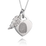 Silver Feather Necklace_71744