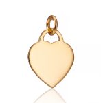 Gold Heart Charm_1