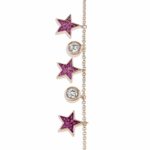 ew-b-513-rg-violet_Rose Gold- Ashes Bracelet - Ashes Jewellery