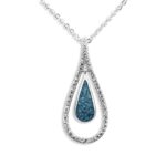 EW-P-111-Blue_- Ashes Pendant - Ashes Jewellery