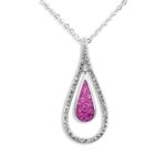 EW-P-111-Pink_- Ashes Pendant - Ashes Jewellery